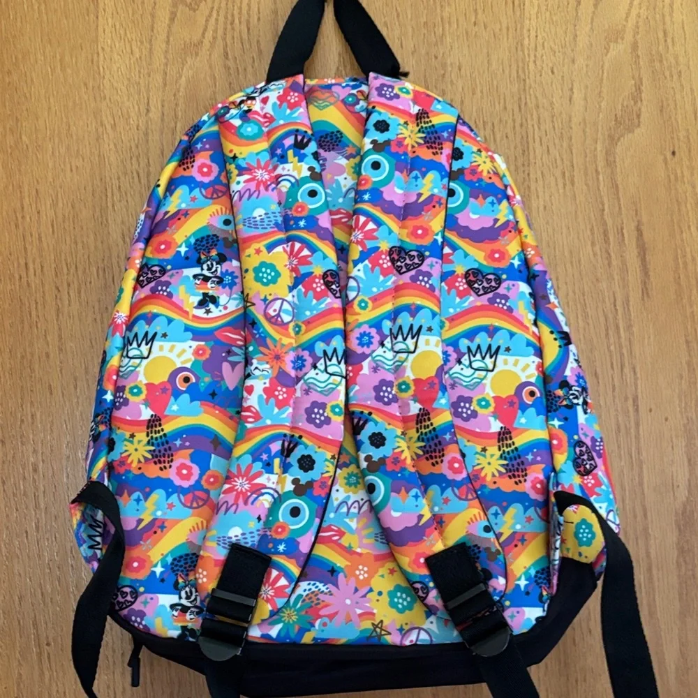 Disney Multicolor Patterned Backpack